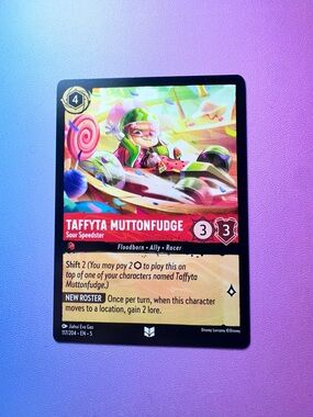 taffyta muttonfudge [wreck-it ralph] - 117/204 — lorcana: shimmering skies